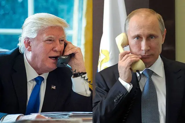 Oq uy Tramp Putin bilan suhbatlashmaganini bildirdi