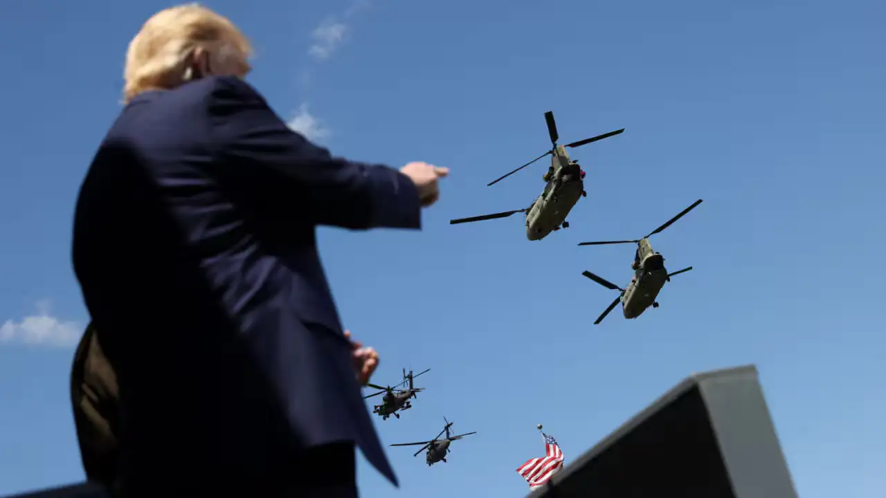 Трамп туғилган кунида ҳарбий парад ўтказмоқчи 