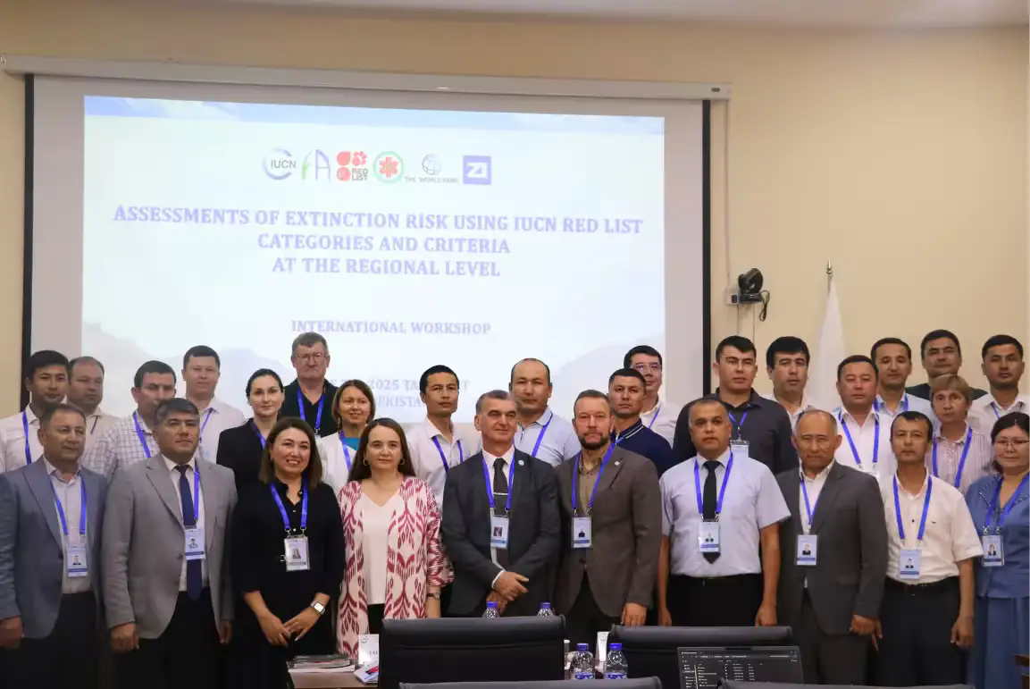 Uzbekistan hosts first IUCN Red List training to advance species conservation 