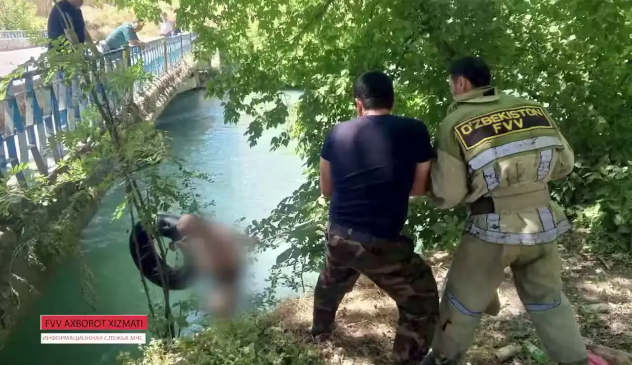 Qibrayda fuqaro ehtiyotsizligi oqibatida Bo‘zsuv kanaliga tushib ketdi 