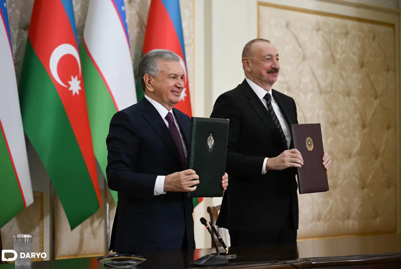 O‘zbekiston va Ozarbayjon prezidentlari Oliy davlatlararo kengashning ikkinchi yig‘ilishi qarorini qabul qildi