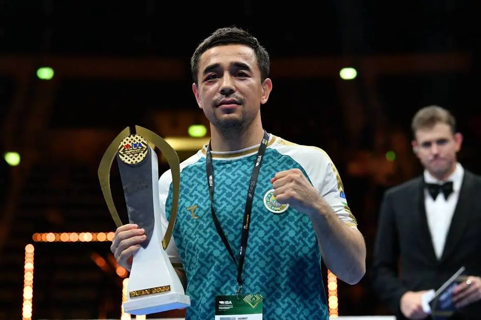 Hasanboy Do‘stmatov Jahon chempionatining eng yaxshi bokschisi deb topildi