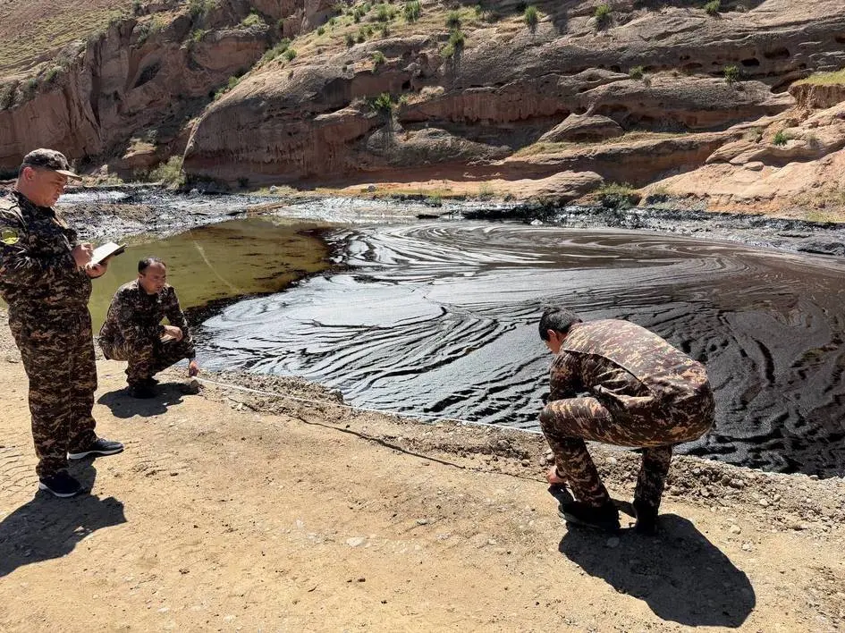 Uzbekistan estimates $670,000 environmental damage after Surkhandarya oil spill