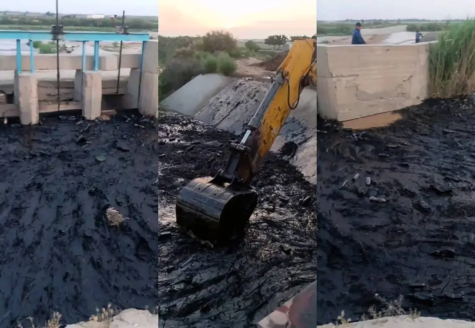Uzbekistan begins cleanup after oil leak contaminates waterways in Surkhandarya