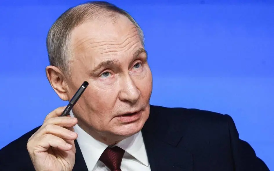 Putin Ukrainadagi urush yakuniga yetayotganini aytdi