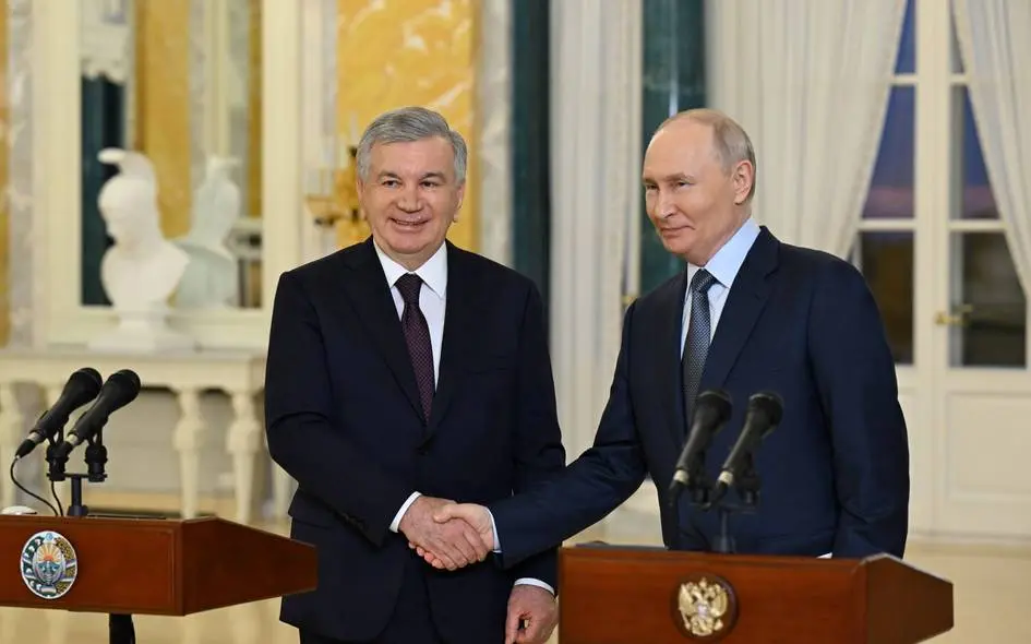 Шавкат Мирзиёев и Владимир Путин запустили строительство первой интегрированной АЭС в Узбекистане