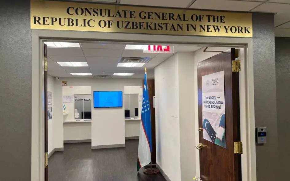 Uzbekistan's New York Consulate urges citizens to respect U.S. laws and local customs