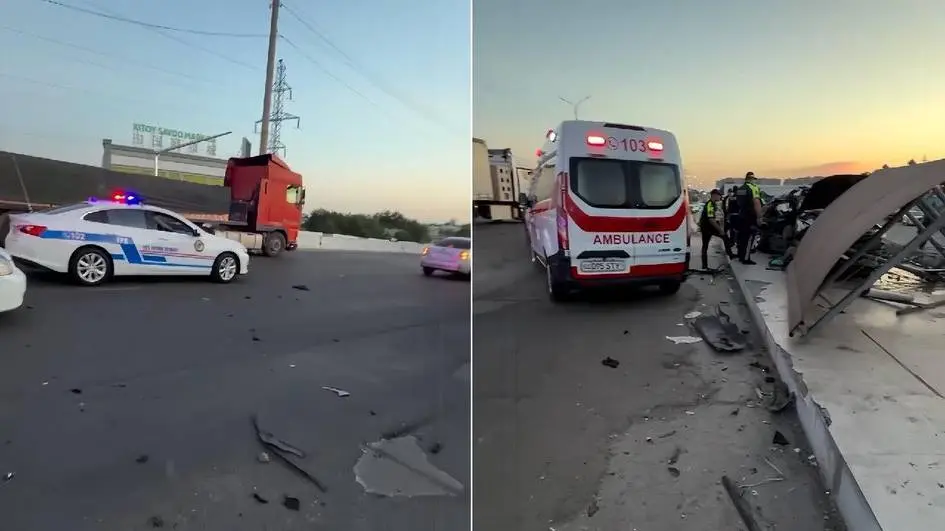 Toshkentda Lacetti va BYD ishtirokidagi YTH oqibatida uch kishi halok bo‘ldi