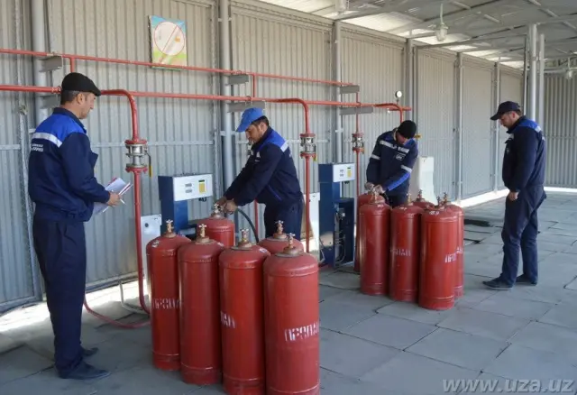Аҳолига суюлтирилган газ етказиб беришда кечикиш ҳолатлари бўлаётганига изоҳ берилди