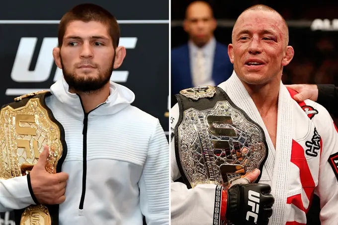 Ҳабиб Нурмагомедов Жорж Сен-Пьер билан жанг қиладими? UFC президенти жавоб берди