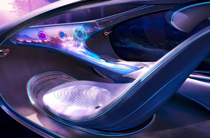 Mercedes-Benz Vision AVTR электрокари ҳайдовчи фикрини ўқишни ўрганиб олди