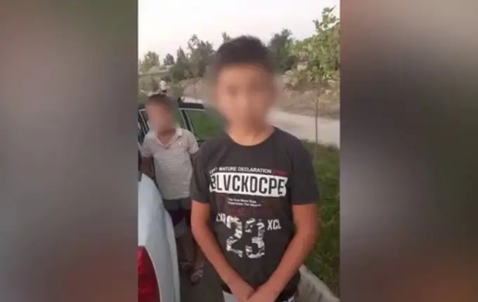 Жиззахда 13 ёшли бола Lacetti бошқариб кетаётгани аниқланди (видео)