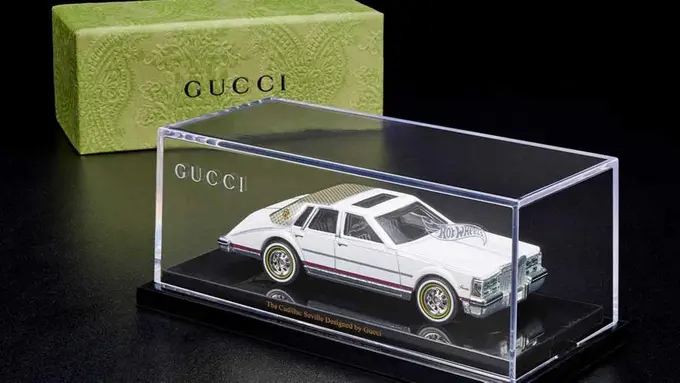 Gucci ва Hot Wheels биргаликда ўйинчоқ Cadillac’ни тақдим этди