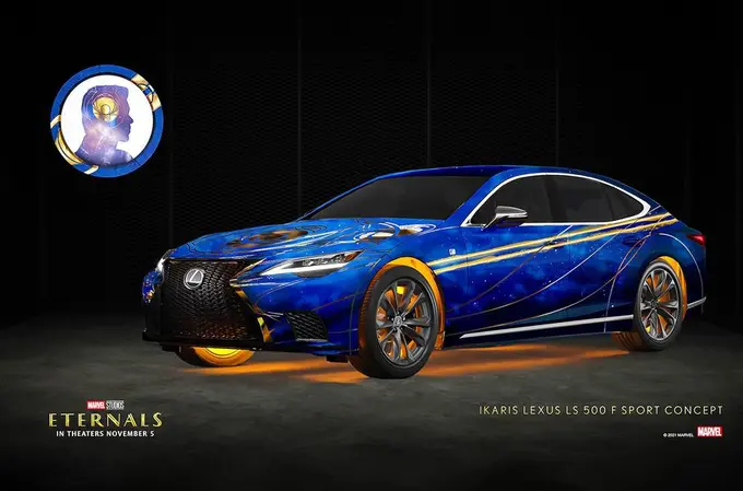 Фото: «Умрбоқийлар» фильми қаҳрамонларининг костюмидаги Lexus автомобиллари