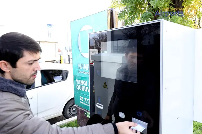 First "smart" parking lot launched at Tashkent airport