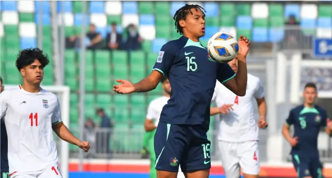2023 AFC U-20 Asian Cup. Tashkent. Australia beat Iran in 5-goal match