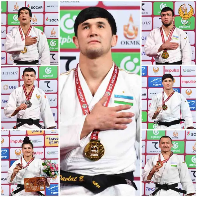 Tashkent Grand slam 2023. Uzbek wrestlers grab 2 gold medals on last day of tournament