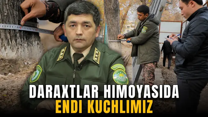 Оширилган жарималар, 10 бараварга камайган дарахт кесиш ҳолатлари, экологияга масъул кучишлатар тузилмалар — Экоинспекция бошлиғи Адҳам Қурбонов билан суҳбат