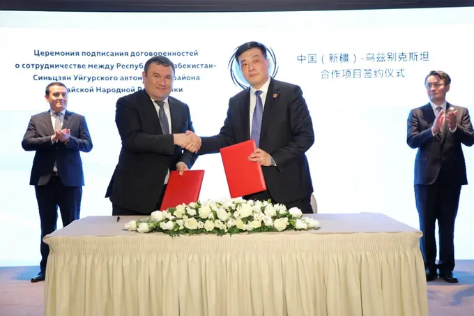 Uzbekistan-China regions ink cooperation agreements 