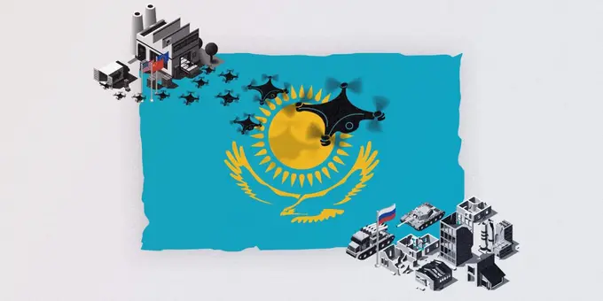 Чипы и беспилотники закупает Россия у Казахстана в обход санкций