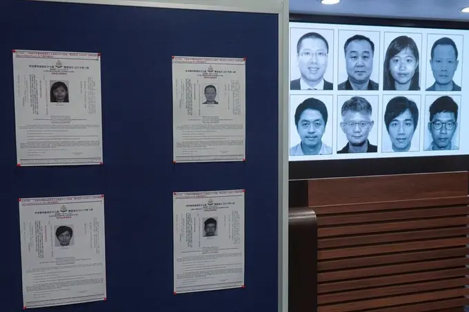 Arrest warrants issued for eight overseas activists by Hong Kong authorities