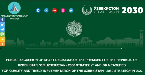 Uzbekistan's 2030 Strategy unveiled: major shake-up in capital markets, banking, and investments
