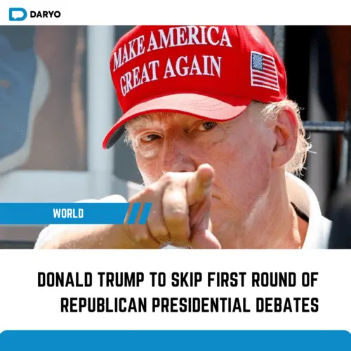 Donald Trump to skip first round of Republican presidential debates