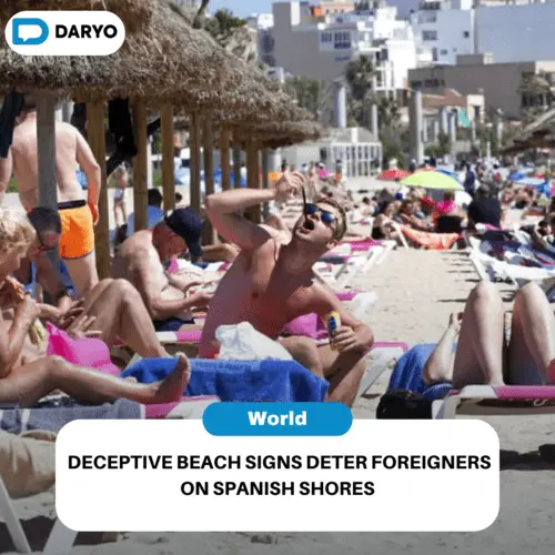 Deceptive beach signs deter foreigners on Spanish shores 