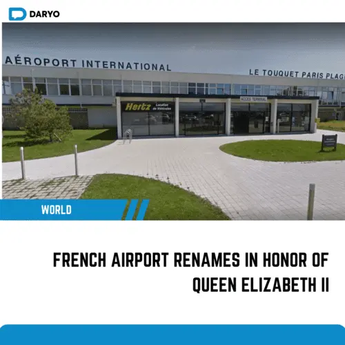 French airport renames in honor of Queen Elizabeth II