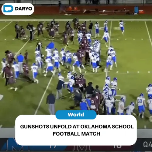 Gunshots unfold at Oklahoma school football match
