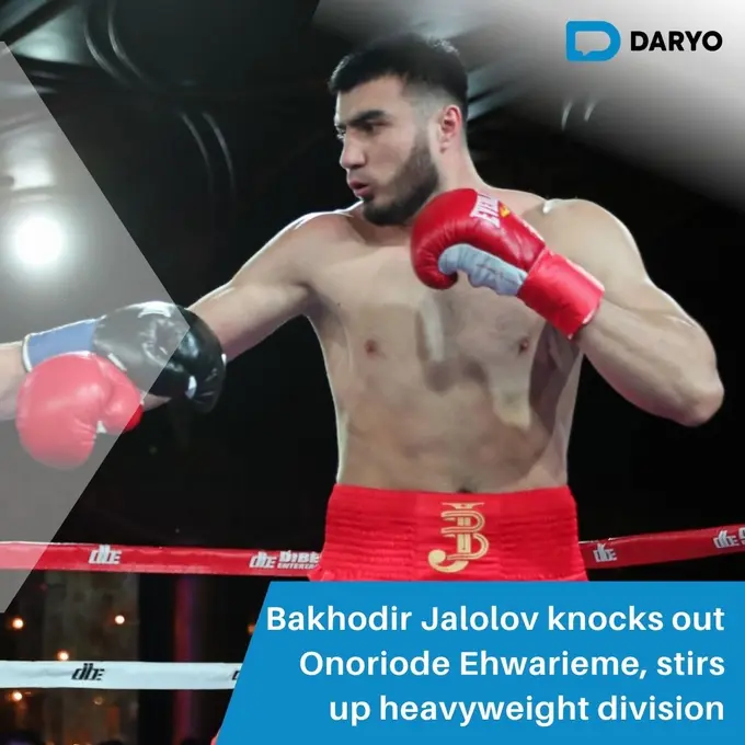 Bakhodir Jalolov knocks out Onoriode Ehwarieme, stirs up heavyweight division