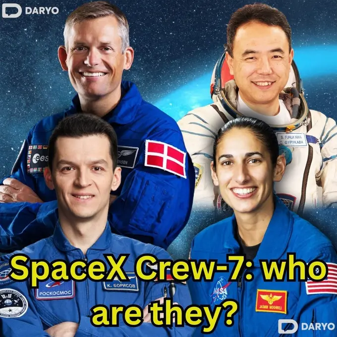 Meet the ISS Crew-7, multinational crew docks into ISS