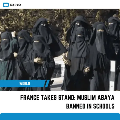 France takes stand: Muslim abaya banned in schools