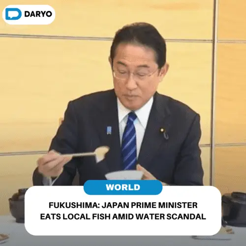 Fukushima: Japan Prime Minister eats local fish amid water scandal