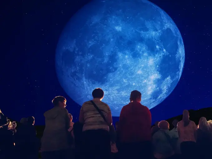 Blue Supermoon spectacle: Celestial rarity strikes again