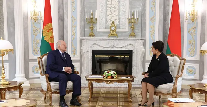 "You have an excellent president" - Alexander Lukashenko