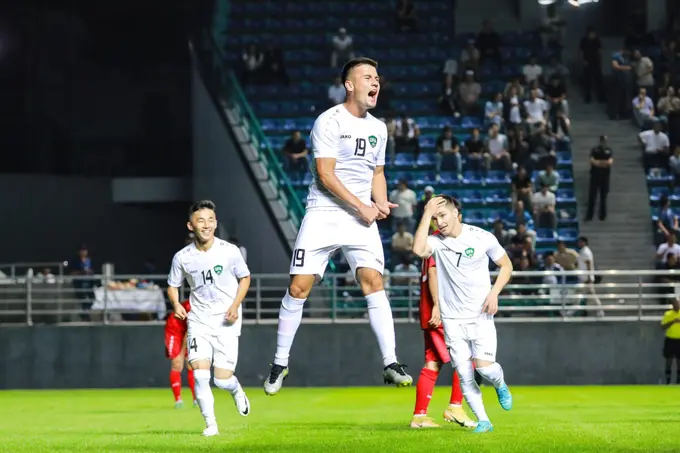 Uzbekistan triumphs with a stunning 9-goal victory over Afghanistan in AFC U-23 Asian Cup qualifiers