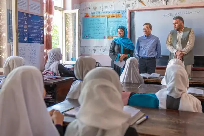 Japan invests $25Mn in upgrading 165 Afghan schools
