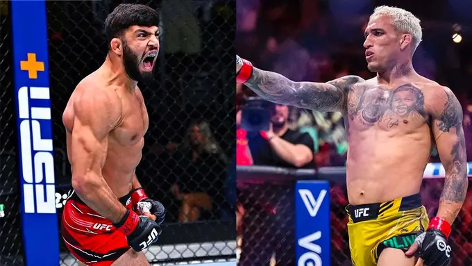 UFC 300. Чарльз Оливейра Арман Сарукянга қарши октагонга кўтарилади 