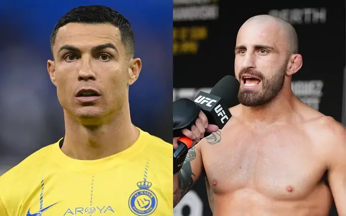 Криштиану Роналду UFC 298 турнири олдидан Алекс Волкановскини қўллаб-қувватлади