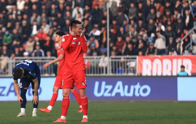 Uzbekistan's PFL to consider penalizing Farkhod Bekmurodov for simulation in Andijan-Bunyodkor match