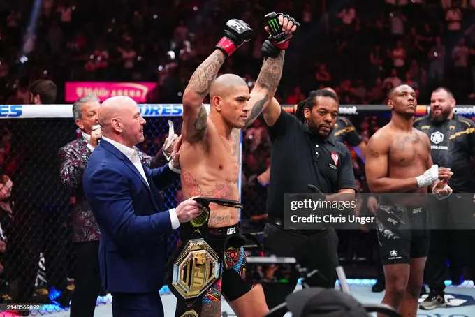 Перейра 2,84 миллион, Гетжи эса 2,62 миллион доллар олди. UFC 300 иштирокчилари қанча гонорар олгани маълум бўлди 