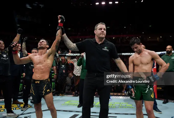 UFC 301. Александр Пантожа ҳакамлар қарорига кўра Стив Эрсегни мағлуб этди