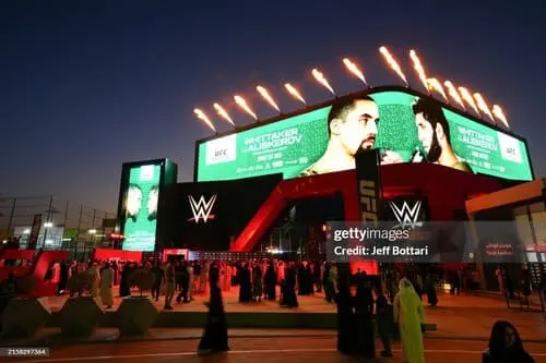 UFC Saudi Arabia. Роберт Уиттакер ва Икрам Алискеров вазн ўлчаш маросимида иштирок этди