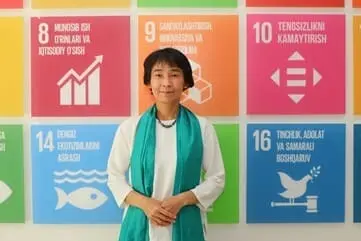 Akiko Fujii appointed as UNDP Resident Representative in Uzbekistan