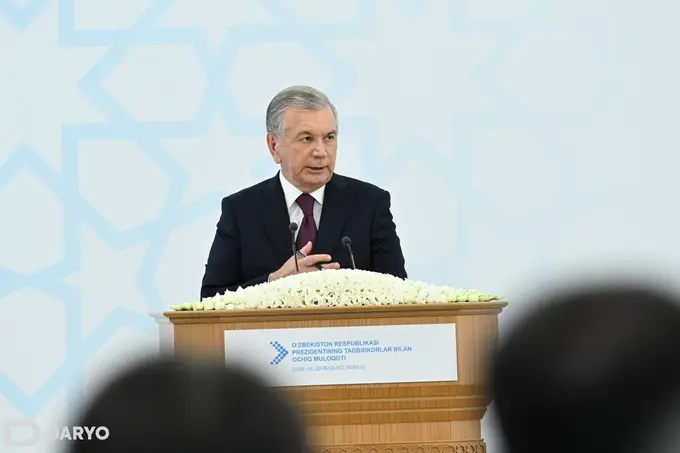 "Uzbekistan's accession to the World Trade Organisation is a deliberate and forward-looking decision," President Mirziyoyev says  
