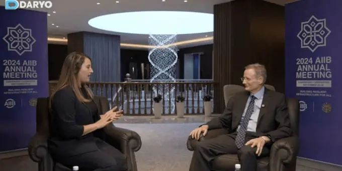 AIIB’s Ludger Schuknecht on sustainable infrastructure and multilateral collaboration in Uzbekistan