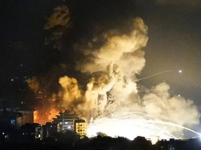 Isroil Livanga quruqlikdan operatsiya boshladi (video) 