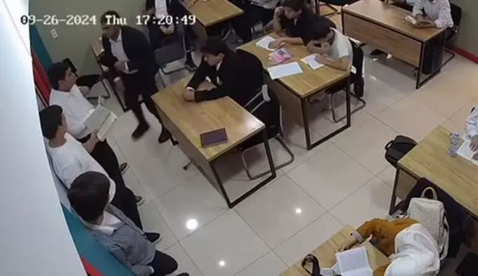 Toshkentdagi xususiy maktabda ikki o‘qituvchi 9-sinf o‘quvchisiga kuch ishlatdi (video) 
