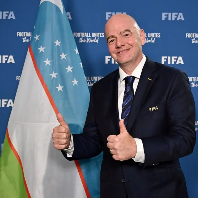 FIFA prezidenti O‘zbekistonga tashrif buyuradi 